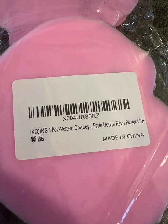 4 Pcs Western Cowboy Chocolate Silicone Mold Set - Picture 5 of 6